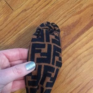 Knotted headband Top knot headband